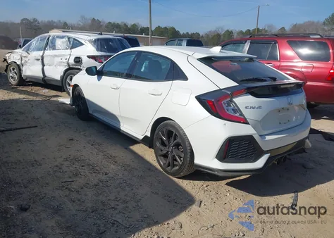 2018 Honda Civic Sport z USA, uszkodzony, nr VIN SHHFK7G4XJU208958